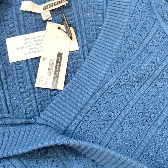 NWT Tracy Reese V-Neck Sweater - Picture 10 of 11